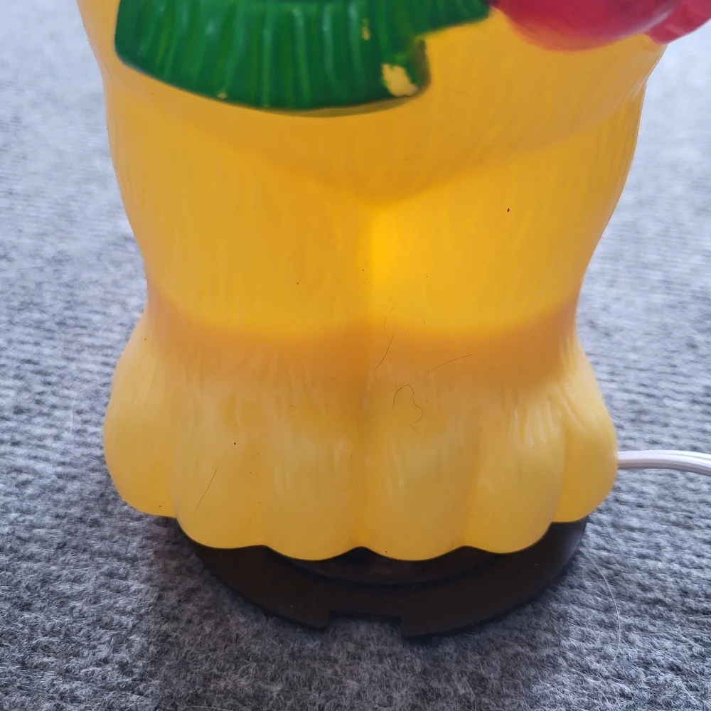 EUC Vintage General Foam Blow Mold - Christmas Teddy Bear